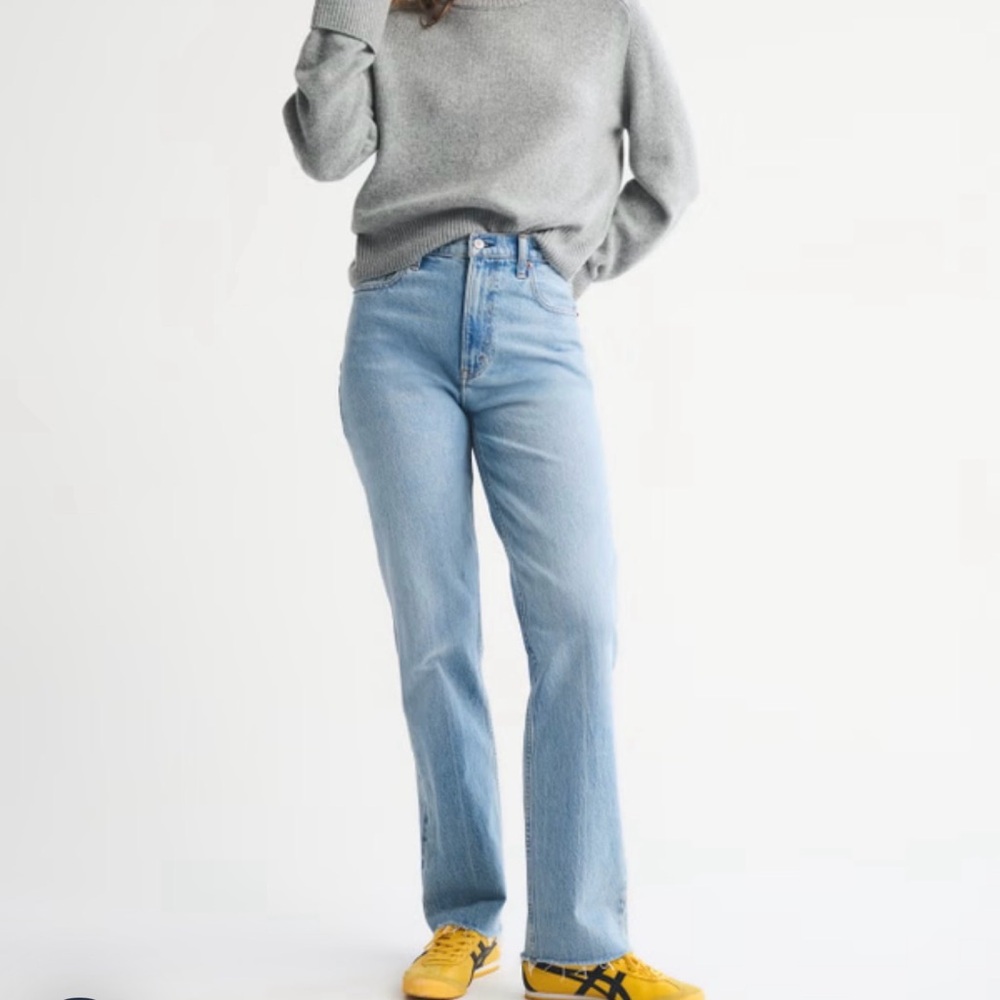 Abercrombie & Fitch Light Blue Flare Jeans